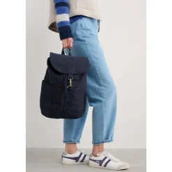 Discount Seasalt Cornwall Daytripper Organic Cotton Backpack Maritime