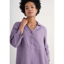Best Seasalt Cornwall Early Sun Linen Tunic Echium