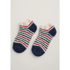 Fashion Seasalt Cornwall Fluffies Trainer Socks Cariad Maritime
