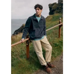 Outlet Seasalt Cornwall Men's Countryman Twill Tapered Trousers Silt