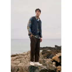 Hot Seasalt Cornwall Men's Helmsman Trouser Pepper