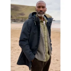 New Seasalt Cornwall Men's Horizon Waterproof Coat Inkwell