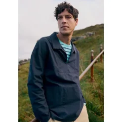 Outlet Seasalt Cornwall Men's Sidestone Cotton Canvas Smock Inkwell