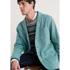 Online Seasalt Cornwall Men's Tollgate Jacket Watercress
