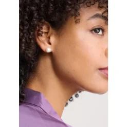 Online Seasalt Cornwall Pearl Stud Earrings Aran Gold Mix