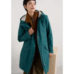 Clearance Seasalt Cornwall Plant Hunter Waterproof Parka Coat Gust