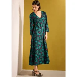 Clearance Seasalt Cornwall Willow Blossom Dress Camellia Collage Tehidy