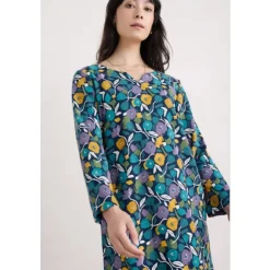 New Seasalt Cornwall Zora Sweatshirt Tunic Zennor Blooms Maritime